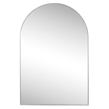 Elodie 24 in. W x 36 in. H Medium Arched Metal Framed Wall Mounted Mirror - JONATHAN Y